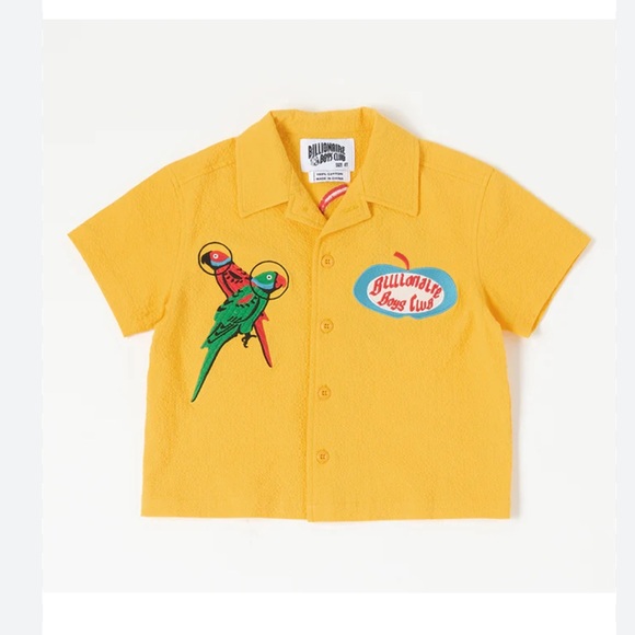 Billionaire Boys Club kids honeycrisp Boys Size 5/6 button up embroidered outfit - Picture 2 of 8